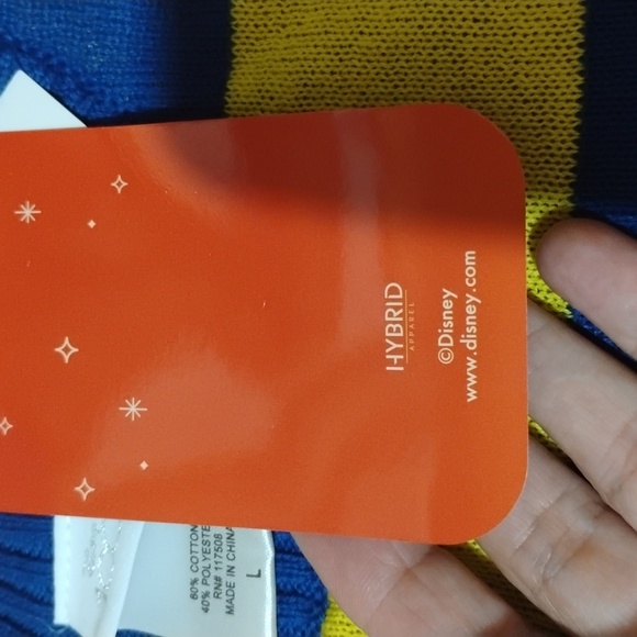 DISNEY 100 UGLY SWEATER SIZE L FOR KIDS UNISEX - Picture 7 of 9